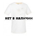 Футболка для активного отдыха Salewa Kids WOODS CO G S/S TEE white