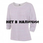 Футболка с длинным рукавом для активного отдыха Salewa 2016 FREA MELANGE DRY W L/S TEE red onion