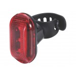 Фонарь задний BBB rearlight RearLaser 3 red led 2xAAA (BLS-78)
