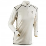 Футболка с длинным рукавомом Bjorn Daehlie 2016-17 H/Z TRAININGWOOL Wmn Snow Whitw