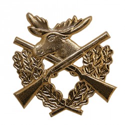 Кокарда Егерская служба металл