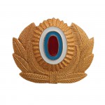 Кокарда МВД на фуражку металл