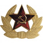 Кокарда СА в обрамлении металл