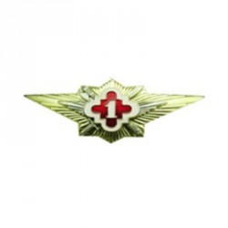 Нагрудный знак УИС Специалист 1 класса металл