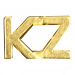 Эмблема петличная KZ металл