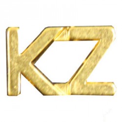 Эмблема петличная KZ металл