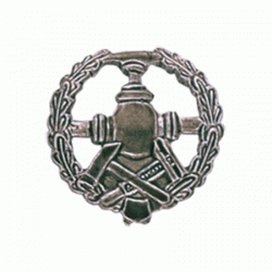 Эмблема петличная Служба горючего полевая металл