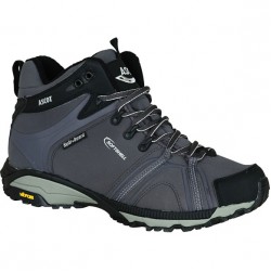 Кроссовки трекинговые "Cusco Mid" утепленные с мембраной серый