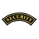 Нашивка дуга SECURITY вышивка шелк