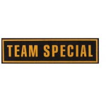 Нашивка на грудь Team special пластик