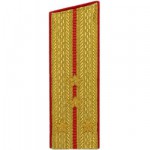 Погоны МО парадные Капитана с вышитыми звездочками (пара)