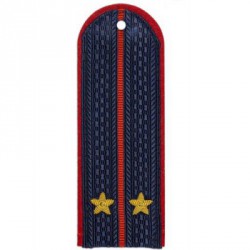 Погоны Полиция вышитые Лейтенант повседневные