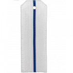 Погоны ВВС-ВДВ белые с 1 голубым просветом