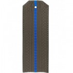 Погоны ВВС-ВДВ оливковые с 1 голубым просветом МО