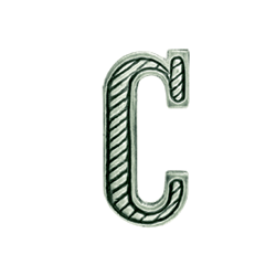 Литера С полевая металл