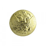 Пуговица диам. 14 мм повседневная без ободка металл