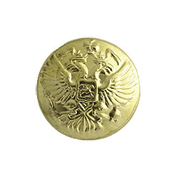 Пуговица диам. 14 мм повседневная без ободка металл