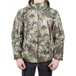 Куртка с капюшоном МПА-26 (ткань софтшелл), камуфляж питон лес