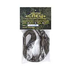 Шнурки (пара) плетеные Спец L=180 см бежевые