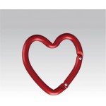 Карабин Сердце (упак=10 шт), 3221