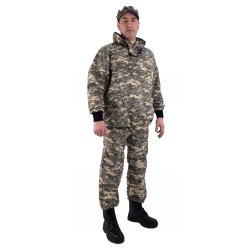 Костюм противоэнцефалитный летний, ткань тиси сорочечная-облегченная, камуфляж светло-серая цифра