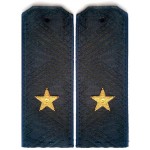 Погоны генерал-майор ФСБ с хлястиком повседневные