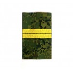 Фальшпогоны без липучки Младший сержант цифровая флора вышивка ш