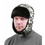 Шапка Буран, камуфляж цифра, ткань Алова