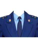Китель Прокуратура однобортный синий индивидуальный пошив