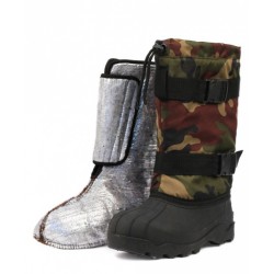 Бахилы для охотников Хантер (SARDONIX) ТЭП, с вкладным чулком, камуфляж+черные