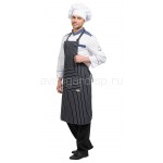 Фартук Мажестик цвет чер. с бел. пол.