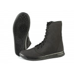 Кеды Tactical чёрные с молнией