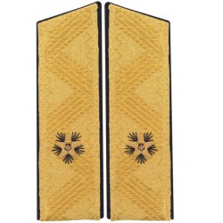 Погоны ВМФ контр-адмирал на китель парадные метанит