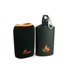 Фляга пищевая алюминиевая с термочехлом ARMY BOTTLE FMP-313, 600
