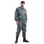 Костюм мужской Спецназ, ткань смесовая ТВИЛ Серый вихрь