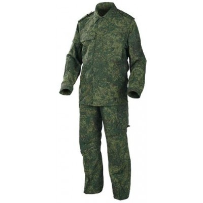 Костюм летний полевой нового образца (камуфляж - цифра, погоны на плечах)