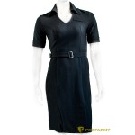 Платье полиции поливискоза короткий рукав