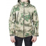 Куртка с капюшоном МПА-26 (ткань софтшелл), камуфляж мох