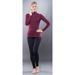 Комплект женского термобелья Guahoo: водолазка + лосины (351-Z/BK / 351-P/BK)