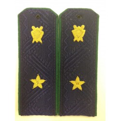 Погоны Прокуратура государственный советник юстиции 3 класса на синюю рубашку с эмблемой