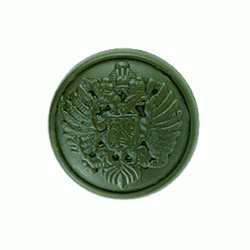 Пуговица диам. 14мм полевая металл