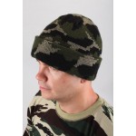 Шапка трикотажная, камуфляж 