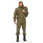 Костюм мужской Горка 3 палатка хаки 100% хлопок/ рип-стоп Цифра