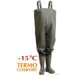 Полукомбинезон рыбацкий мужской Haski-Light(ЭВА) С098 олива (винитол)