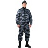 Костюм охранника мужской Контрол летний серый вихрь, ткань РИП-СТОП