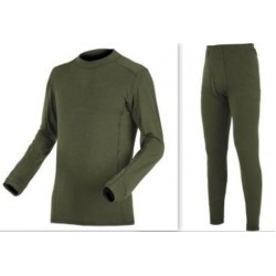 Термобельё в комплекте (фуфайка. кальсоны) Hobo Pro DryWarm (Стрейч-флис) хаки.