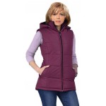 Жилет женский Gerkon Delta утеплённый т.Дюспа Бордо