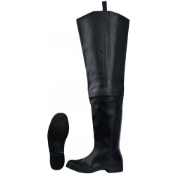 Сапоги резиновые рыбацкие черные