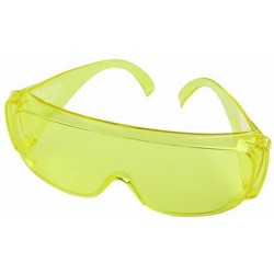 Очки открытые слесарные желтые (тип Люцерна)