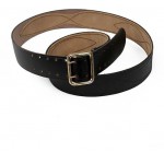 Ремень офицерский черный